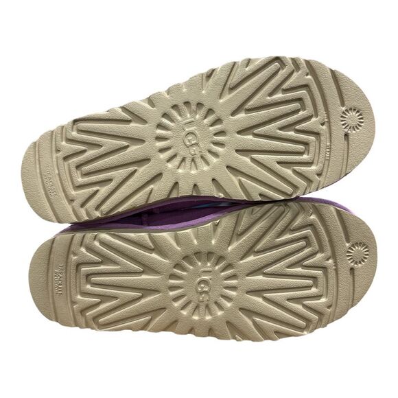 UGG Women's Classic Mini II Slip On Sheepskin Ankle Winter Boot - Wildflower - Picture 6 of 6